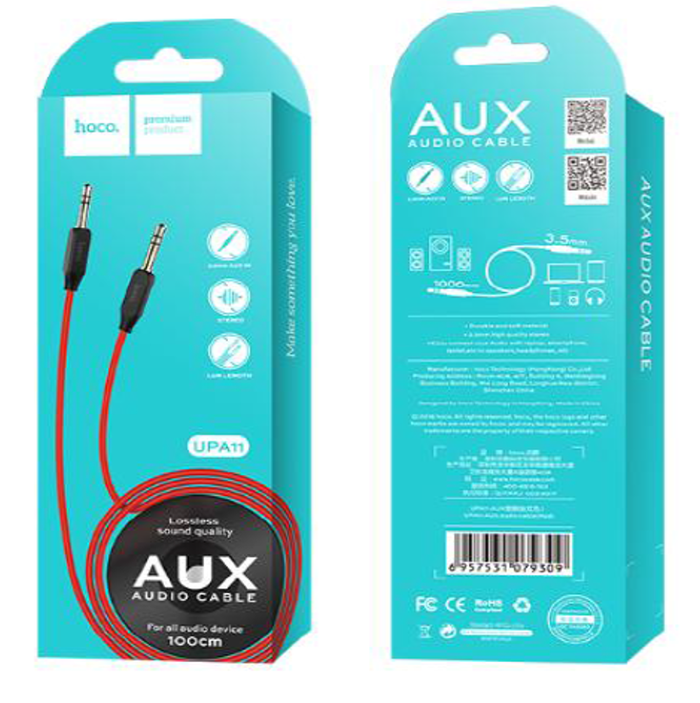 Cable 3.5mm to 3.5mm UPA16 audio AUX - HOCO