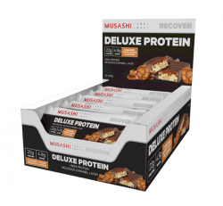 Musashi Delux Protein Bar – Caramel Cookie Crunch 60g