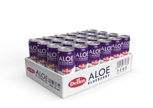 Delos Aloe Vera Juice (Blueberry) 240ml