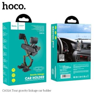 Hoco Premium Re-tractable Gravity Air Vent Phone holder CA51A